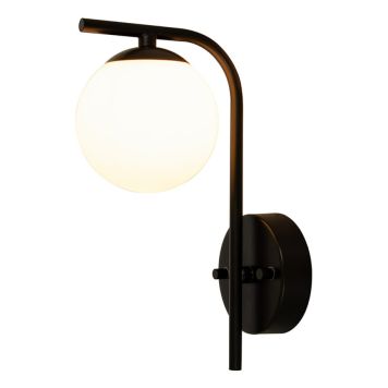 VEGGLAMPE ANETA LIGHTING NICOSIA SVART