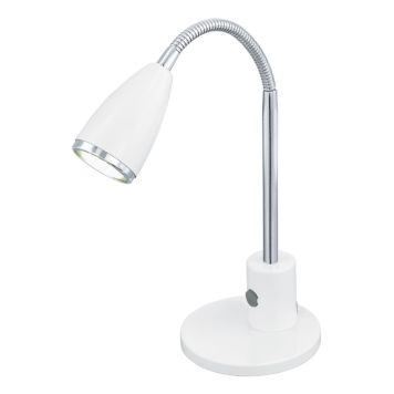 BORDLAMPE EGLO FOX HVIT/KROM