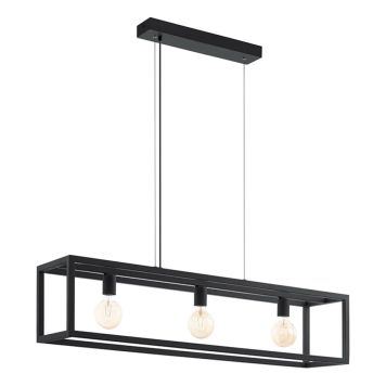 PENDEL ELSWICK 110CM SVART E27 3X60W 