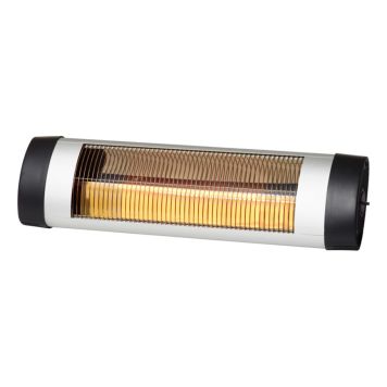 TERRASSEVARMER QUARTZ HEATLIGHT VLSN15 SØLV