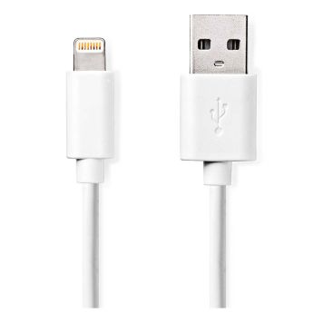 USB-KABEL NEDIS 2.0 APPLE LIGHTNING 1M