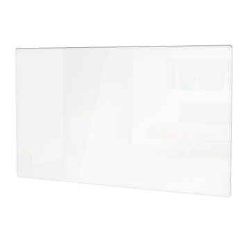 PANELOVN FRONT DIMPLEX CLIP ON GLASS HVIT 44X57CM