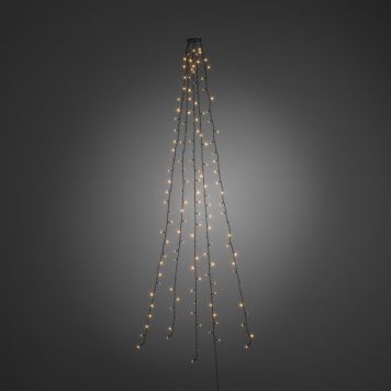 JULETREBELYSNING KONSTSMIDE LED 180CM AMBER