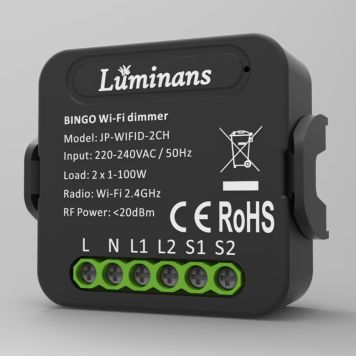 LUMINANS BOKSDIMMER BINGO 2-K