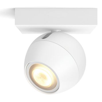 TAKSPOTLIGHT PHILIPS HUE BUCKRAM SINGLE HVIT