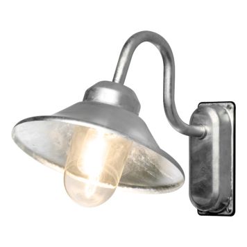 VEGGLAMPE KONSTSMIDE VEGA GALVANISERT IP23