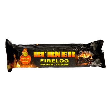 PEISKUBBE BURNER FIRELOG 1-PK