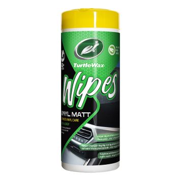 INSTRUMENTRENGJØRING TURTLE WAX WIPES MATT 40STK