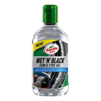 DEKKGLANS TURTLE WAX WET 'N' BLACK 300ML