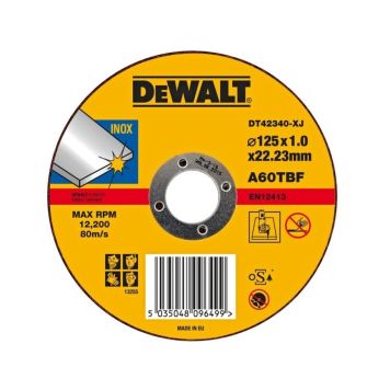 KAPPESKIVE DEWALT DT42340TZ-QZ 125MM 10-PACK