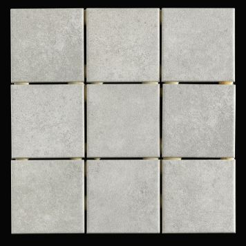 MOSAIKK ART-TEC OFF WHITE MATT 10X10 CM 1.08M²/PK