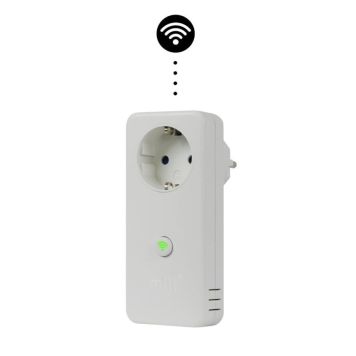 SOCKET MILL WIFI HVIT