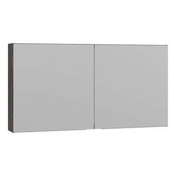 SPEILSKAP SCANBAD SELECT UTEN BELYSNING  2D PINE GREY 120 CM