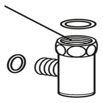 DRENERINGSVENTIL FOR DUSJ- OG BADEKARSBATTERI