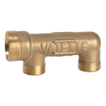 FORDELER VATETTE 2-RØR 50CC 22X15MM