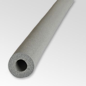 RØRISOLERING ELASTOMER GRÅ Ø28MM/10MM 1M