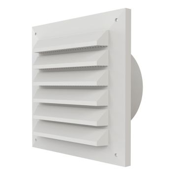 VENTILASJONSRIST FLEXIT 125K HVIT Ø125MM