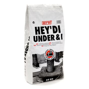 MØRTEL HEY'DI UNDER & I 25KG 