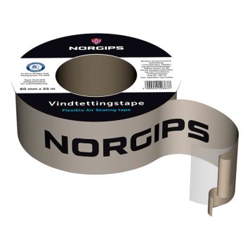 TEIP NORGIPS VINDTETTINGSTAPE 60MM