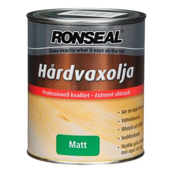 HARDVOKSOLJE RONSEAL MATT 750ML