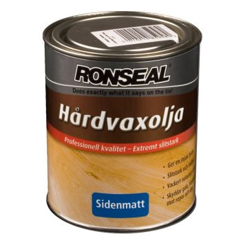 HARDVOKSOLJE RONSEAL SILKEMATT 750ML