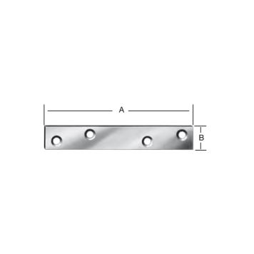 HULLPLATE-BESLAG VORMANN 60X15MM