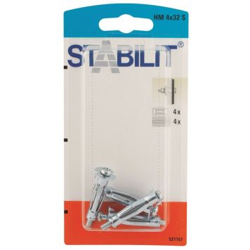 METALLEKSPANDER STABILIT 10X50MM 4STK                                            