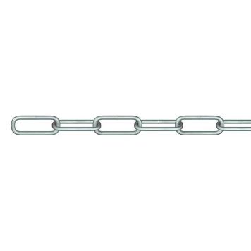 RUNDSTÅLKJETTING STABILIT 6MM FORM C BRANNFORSINKET