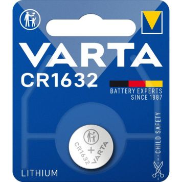 KNAPPCELLEBATTERI VARTA CR1632 3V