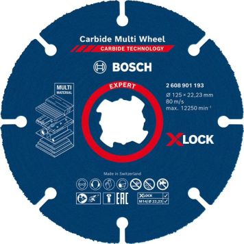 KAPPESKIVE BOSCH MULTIWHEEL HM 125 MM