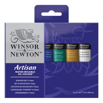 OLJEFARGE ARTISAN SETT 6X21ML 