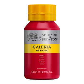 AKRYLFARGE W&N GALERIA NR 203 CRIMSON 500ML