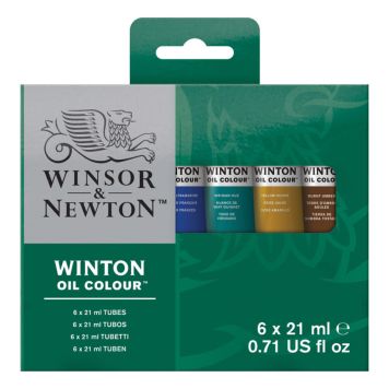 OLJEFARGE WINTON SETT 6X21ML 