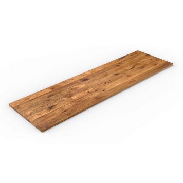 BENKEPLATE INTERBUILD OAK RUSTIC 26X635X3600MM