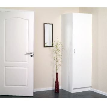 GARDEROBE 50 CM HVIT