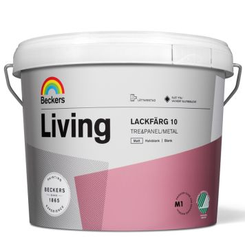 LAKKMALING BECKERS LIVING MATT HVIT 3L