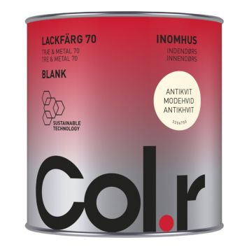 MALING COL.R BLANK ANTIKKHVIT 0,5L