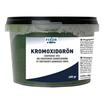 FARGEPIGMENT NITOR KROMOKSIDGRØNN 400G