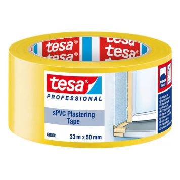 BYGGE OG BESKYTTELSESTAPE TESA 66001 PLASTERING 50MMX33M