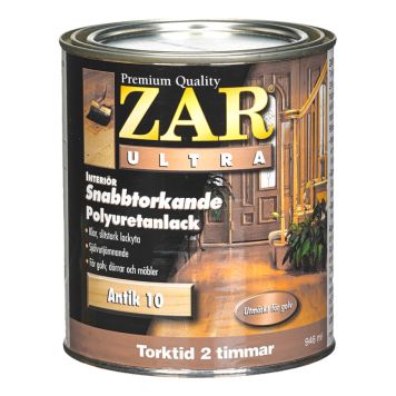 INTERIØRLAKK ZAR ULTRA ANTIKK 946ML                                