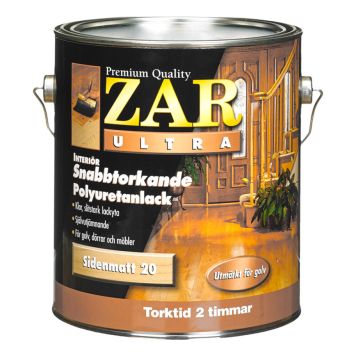 INTERIØRLAKK ZAR ULTRA SILKEGLANS 3,8L                               