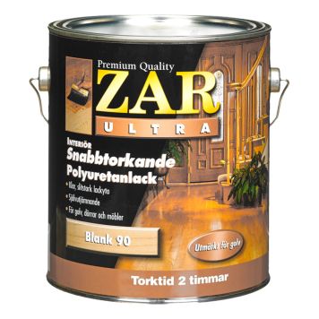 INTERIØRLAKK ZAR ULTRA BLANK 3,8L              