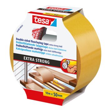 GULVTAPE TESA EKSTRA STERK VEDHEFT 10MX50MM