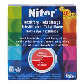 TEKSTILFARGE NITOR KORALL 36