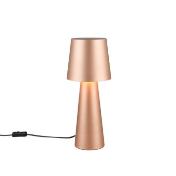 BORDLAMPE TRIO NUBIA  1XE27 KAFFE BRUN