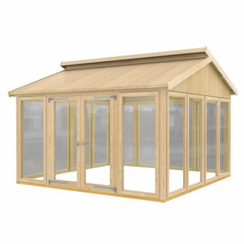 DRIVHUS PLUS MULTI PAVILION MODEL 2 UBEHANDLET 12,25M²