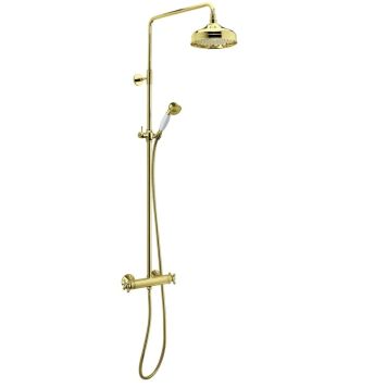 TAKDUSJ DAMIXA TRADITION SHOWER SYSTEM POLISHED BRASS