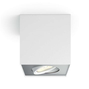 BOX SPOTLAMPE PHILIPS HVIT LED DIMBAR