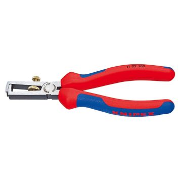 AVISOLERINGSTANG MED KABELSAKS KNIPEX RØD/BLÅ 160MM