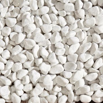 DEKORSTEIN BIANCO CARRARA HVIT 15-25 MM 10 KG